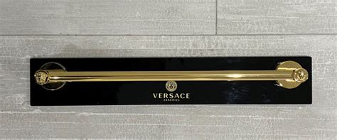 versace towel holder gold 68100480|Versace Bathroom Accessories .